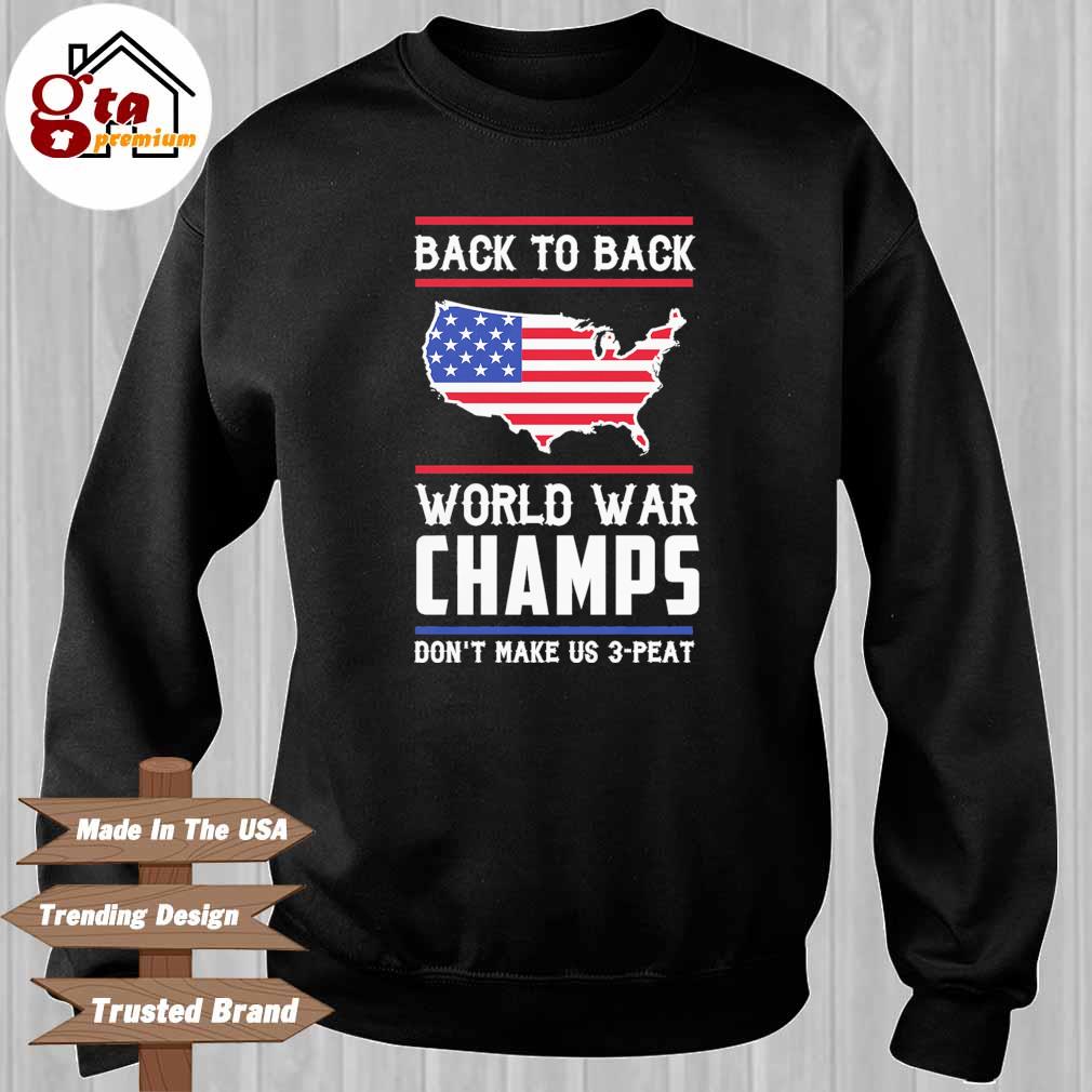 back to back world war champs mug