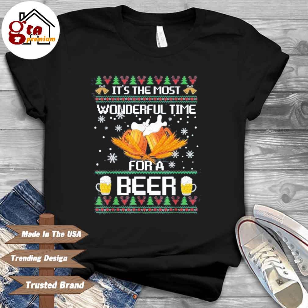 it's the most wonderful time for a beer sweater